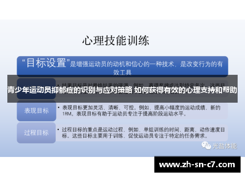 青少年运动员抑郁症的识别与应对策略 如何获得有效的心理支持和帮助